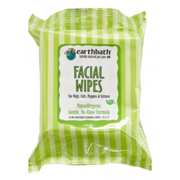 Earthbath Facial Wipes 25pcs